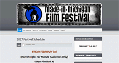 Desktop Screenshot of madeinmichiganfilmfestival.org
